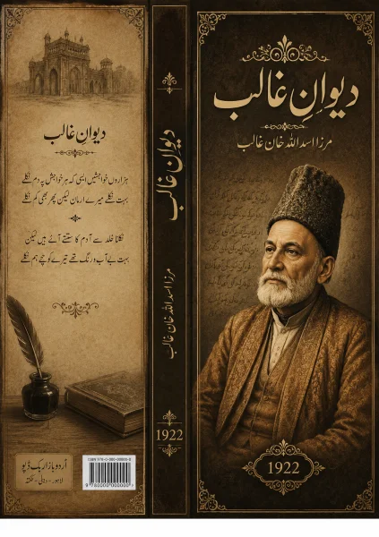 دیوانِ غالب 1922 ایڈیشن PDF | مرزا