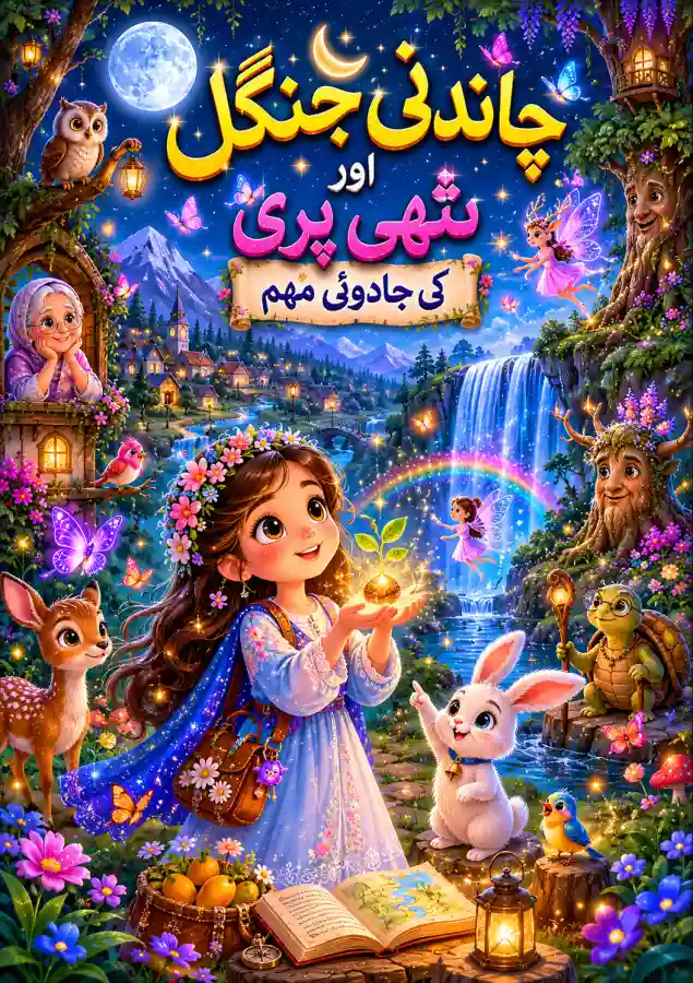 چاندنی جنگل اور ننھی پری کی جادوئی مہم