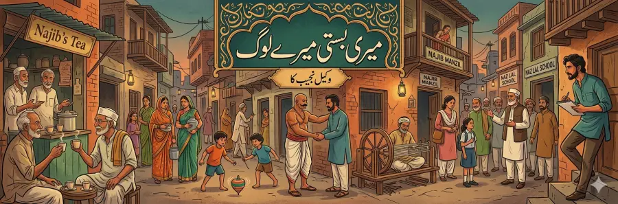 (تبصرہ )  "میری بستی میرے لوگ " وکیل نجیب کا  خاکہ نمامضامین کا منفرد مجموعہ
