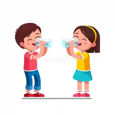 بچوں کو پانی پینے کی عادت